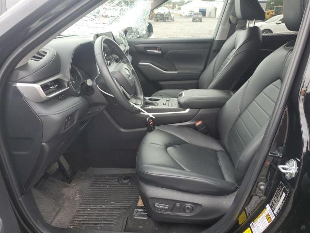 5TDKDRBH8RS538346 - 2024 TOYOTA HIGHLANDER LE BLACK photo 7