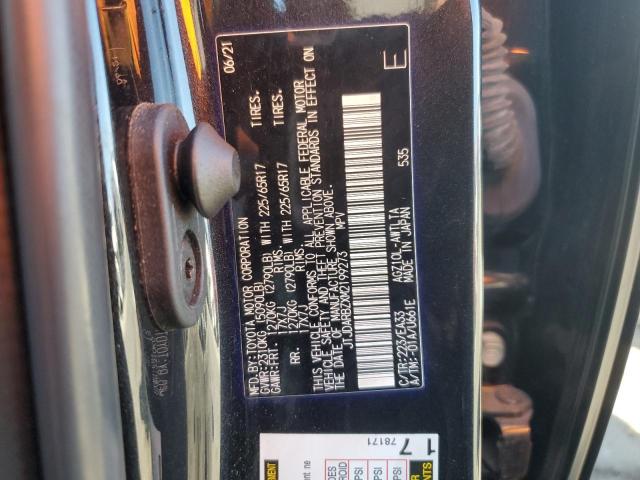 JTJDARBZXM2199273 - 2021 LEXUS NX 300 BASE BLACK photo 13
