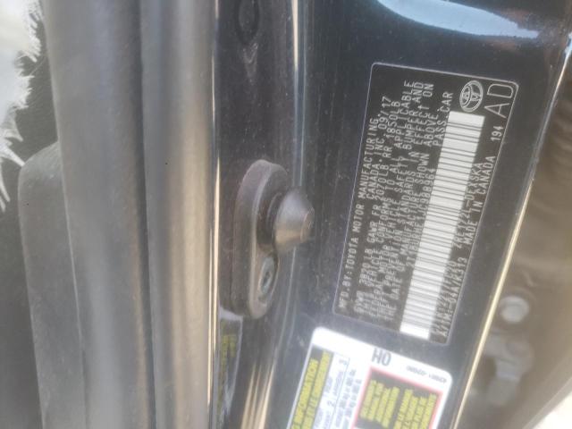 2T1BURHE1JC988964 - 2018 TOYOTA COROLLA L BLACK photo 20