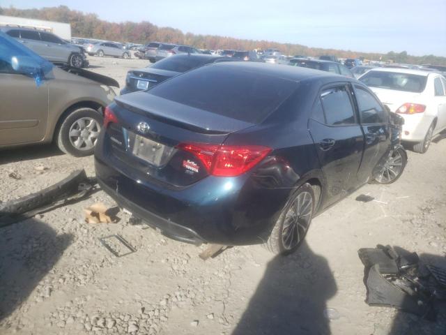 2T1BURHE1JC988964 - 2018 TOYOTA COROLLA L BLACK photo 8