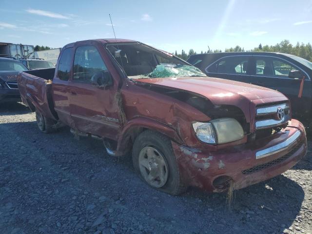 5TBBT44163S369871 - 2003 TOYOTA TUNDRA ACCESS CAB SR5 RED photo 4