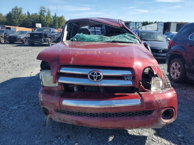 5TBBT44163S369871 - 2003 TOYOTA TUNDRA ACCESS CAB SR5 RED photo 5