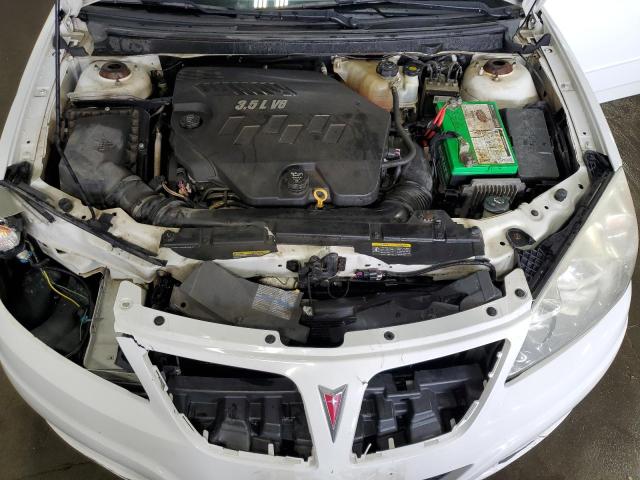 1G2ZA5EK6A4133078 - 2010 PONTIAC G6 WHITE photo 11