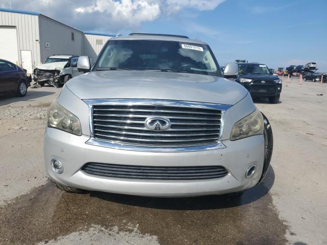 JN8AZ2NF7B9502395 - 2011 INFINITI QX56 SILVER photo 5