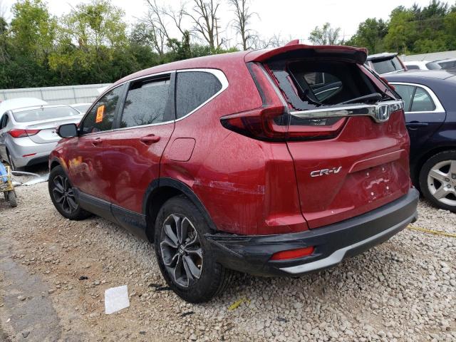 7FARW2H81NE044842 - 2022 HONDA CR-V EXL RED photo 2