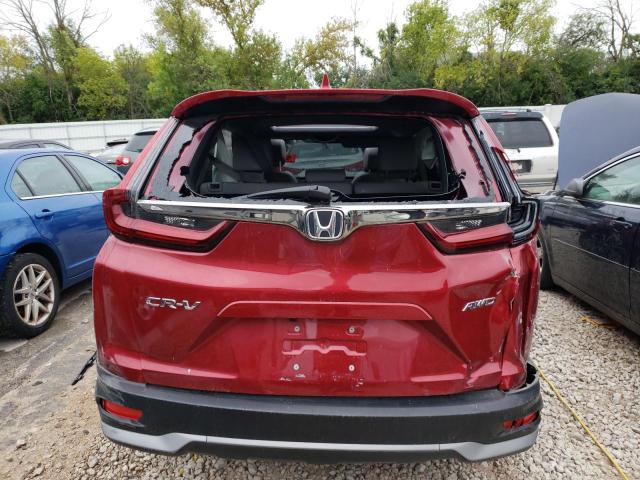 7FARW2H81NE044842 - 2022 HONDA CR-V EXL RED photo 6