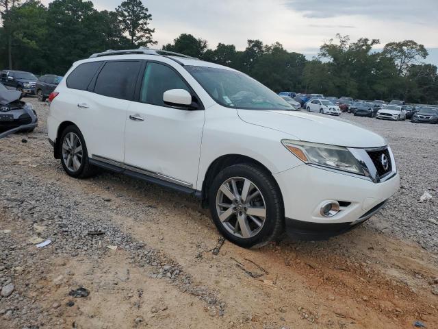 5N1AR2MM1EC652114 - 2014 NISSAN PATHFINDER S WHITE photo 4