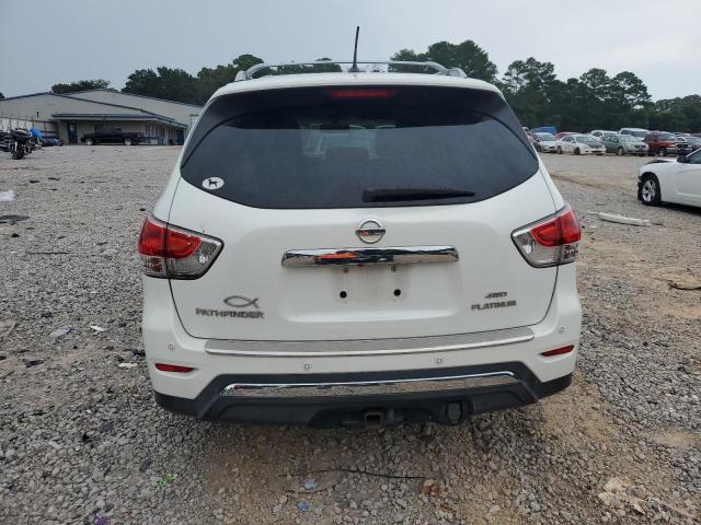 5N1AR2MM1EC652114 - 2014 NISSAN PATHFINDER S WHITE photo 6