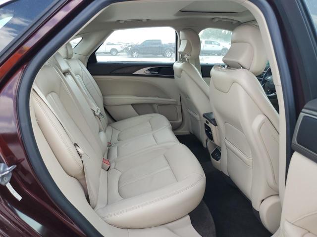 3LN6L5F96HR654416 - 2017 LINCOLN MKZ RESERVE იასამნისფერი ფოტო 10