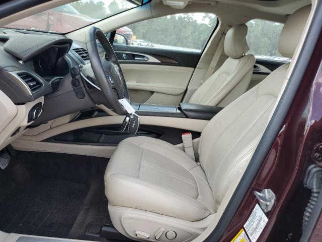 3LN6L5F96HR654416 - 2017 LINCOLN MKZ RESERVE იასამნისფერი ფოტო 7