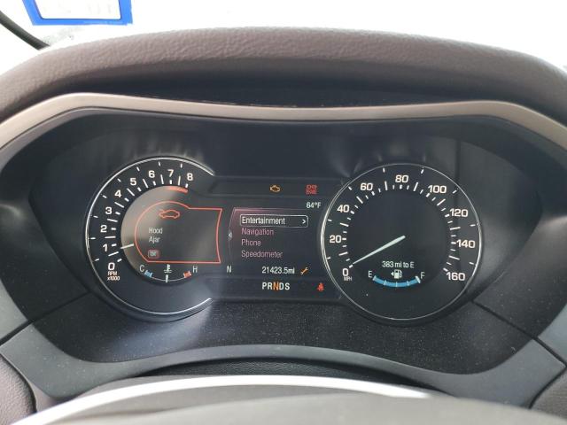 3LN6L5F96HR654416 - 2017 LINCOLN MKZ RESERVE იასამნისფერი ფოტო 9