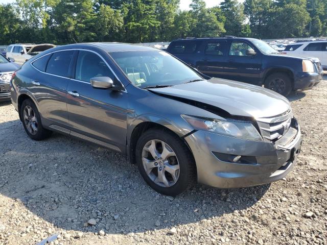 5J6TF2H57CL005281 - 2012 HONDA CROSSTOUR EXL ნაცრისფერი ფოტო 4