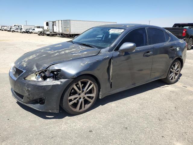 JTHBK262285064898 - 2008 LEXUS IS 250 GRAY photo 1