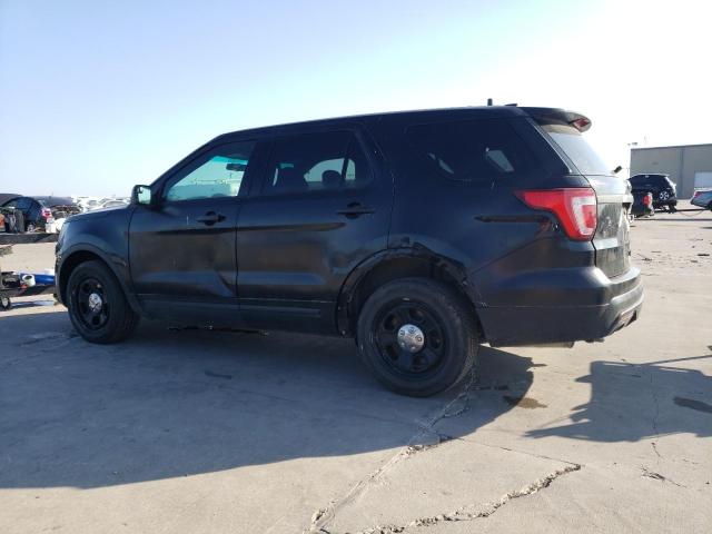 1FM5K8AR7GGB73720 - 2016 FORD EXPLORER POLICE INTERCEPTOR შავი ფოტო 2