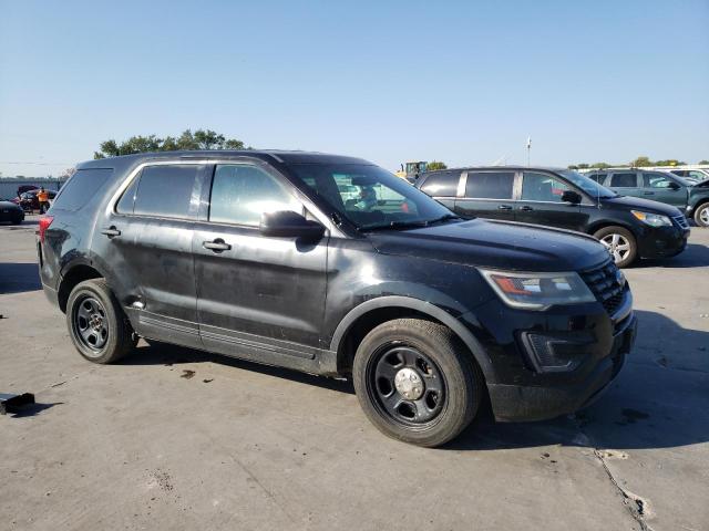 1FM5K8AR7GGB73720 - 2016 FORD EXPLORER POLICE INTERCEPTOR შავი ფოტო 4
