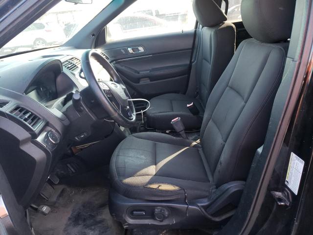 1FM5K8AR7GGB73720 - 2016 FORD EXPLORER POLICE INTERCEPTOR შავი ფოტო 7