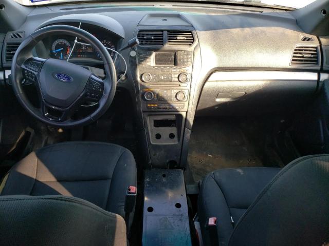 1FM5K8AR7GGB73720 - 2016 FORD EXPLORER POLICE INTERCEPTOR შავი ფოტო 8