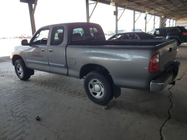 5TBRT34176S481608 - 2006 TOYOTA TUNDRA ACCESS CAB SR5 GRAY photo 2