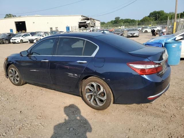 1HGCR3F81GA001147 - 2016 HONDA ACCORD EXL BLUE photo 2