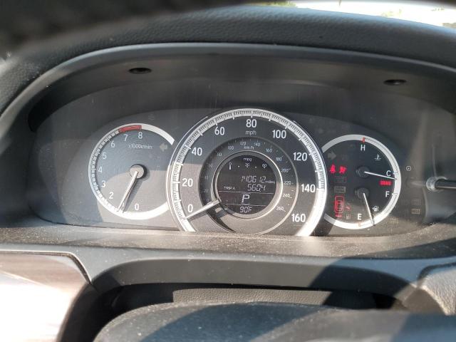 1HGCR3F81GA001147 - 2016 HONDA ACCORD EXL BLUE photo 9