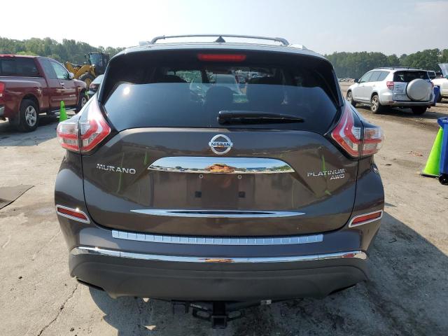 5N1AZ2MH3FN205146 - 2015 NISSAN MURANO S BROWN photo 6