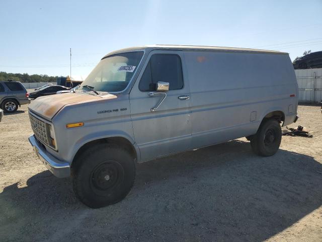 1FTJE34L4HHA74594 - 1987 FORD ECONOLINE E350 VAN BLUE photo 1