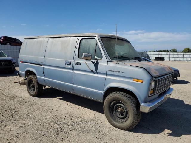 1FTJE34L4HHA74594 - 1987 FORD ECONOLINE E350 VAN BLUE photo 4