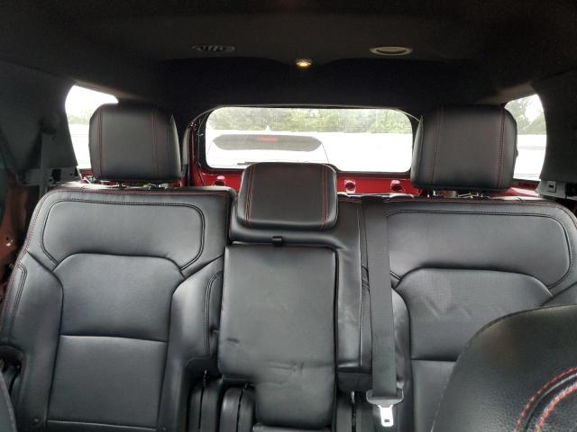 1FM5K8GT2KGB16448 - 2019 FORD EXPLORER SPORT Rouge photo 10