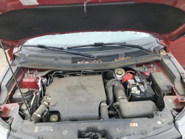 1FM5K8GT2KGB16448 - 2019 FORD EXPLORER SPORT Rouge photo 12