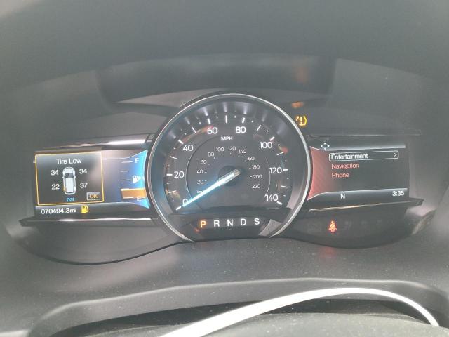 1FM5K8GT2KGB16448 - 2019 FORD EXPLORER SPORT Rouge photo 9