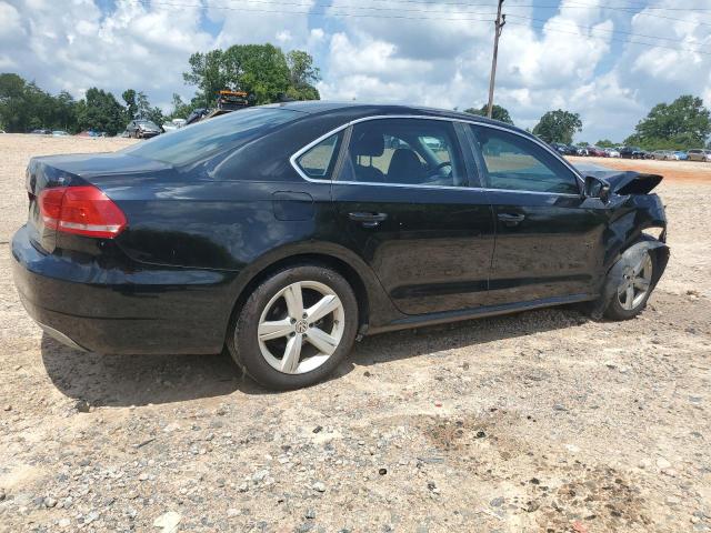 1VWBP7A30CC008492 - 2012 VOLKSWAGEN PASSAT SE BLACK photo 3