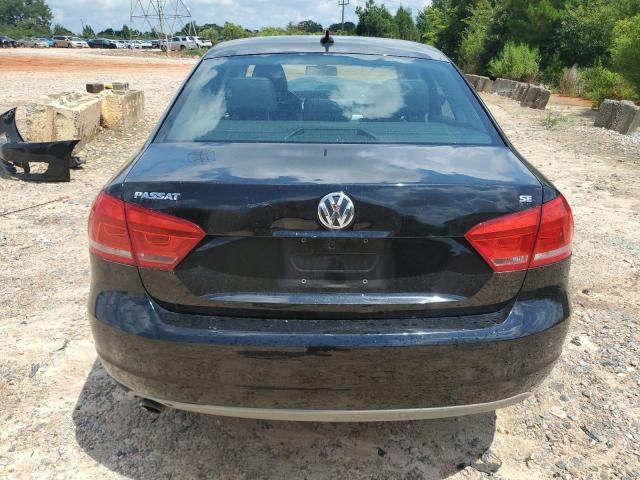 1VWBP7A30CC008492 - 2012 VOLKSWAGEN PASSAT SE BLACK photo 6