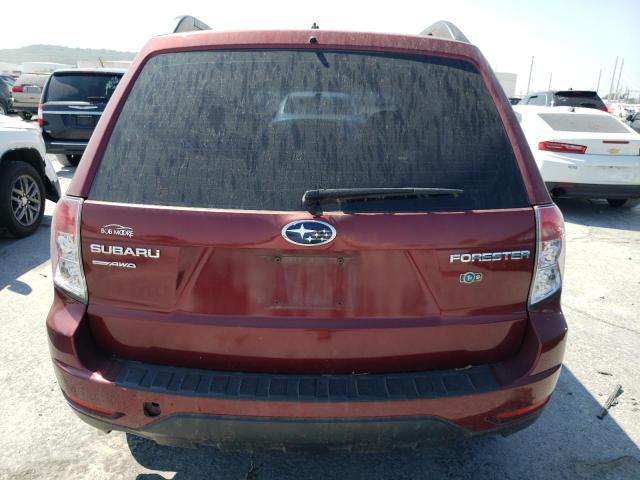 JF2SH6BC3AH794024 - 2010 SUBARU FORESTER XS RED photo 6