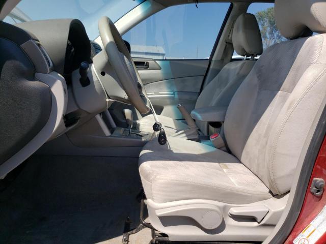 JF2SH6BC3AH794024 - 2010 SUBARU FORESTER XS Қызыл фото 7