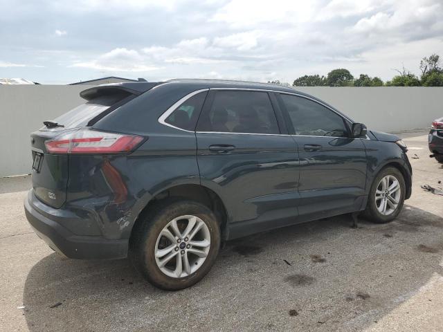 2FMPK4J92KBC46266 - 2019 FORD EDGE SEL Niebieski zdjęcie 3