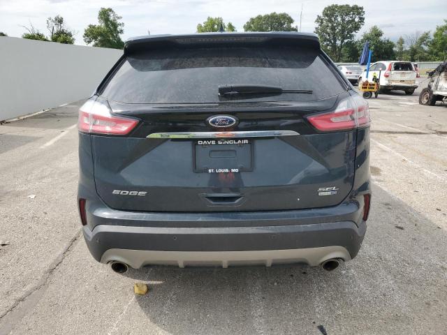 2FMPK4J92KBC46266 - 2019 FORD EDGE SEL Niebieski zdjęcie 6
