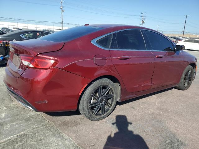 1C3CCCCB0FN644049 - 2015 CHRYSLER 200 C BURGUNDY photo 3