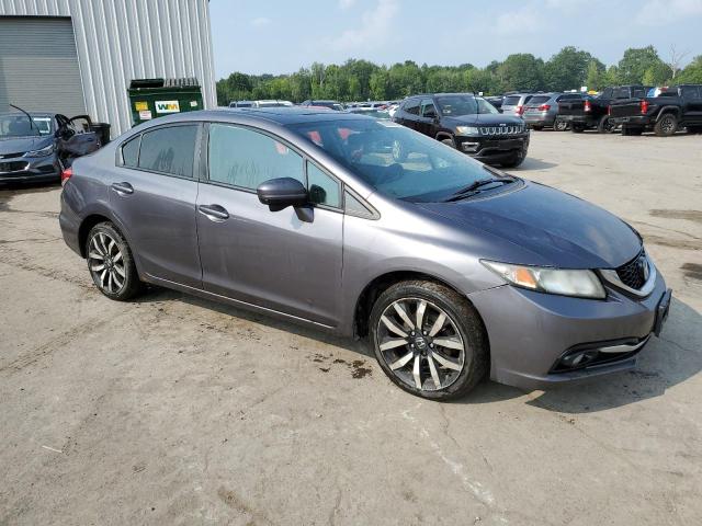 19XFB2F93FE218276 - 2015 HONDA CIVIC EXL GRAY photo 4