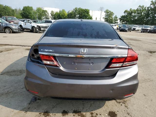 19XFB2F93FE218276 - 2015 HONDA CIVIC EXL GRAY photo 6