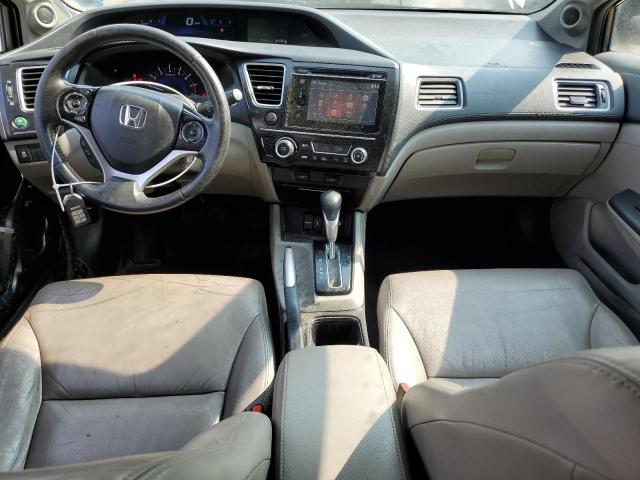 19XFB2F93FE218276 - 2015 HONDA CIVIC EXL GRAY photo 8
