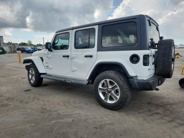 1C4HJXEN0KW623325 - 2019 JEEP WRANGLER U SAHARA WHITE photo 2
