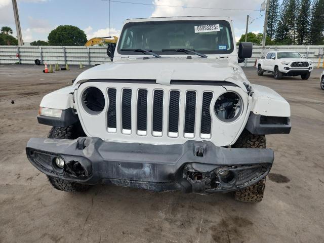 1C4HJXEN0KW623325 - 2019 JEEP WRANGLER U SAHARA WHITE photo 5