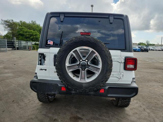 1C4HJXEN0KW623325 - 2019 JEEP WRANGLER U SAHARA WHITE photo 6