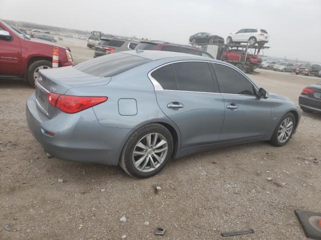 JN1EV7AP6GM300689 - 2016 INFINITI Q50 PREMIUM BLUE photo 3