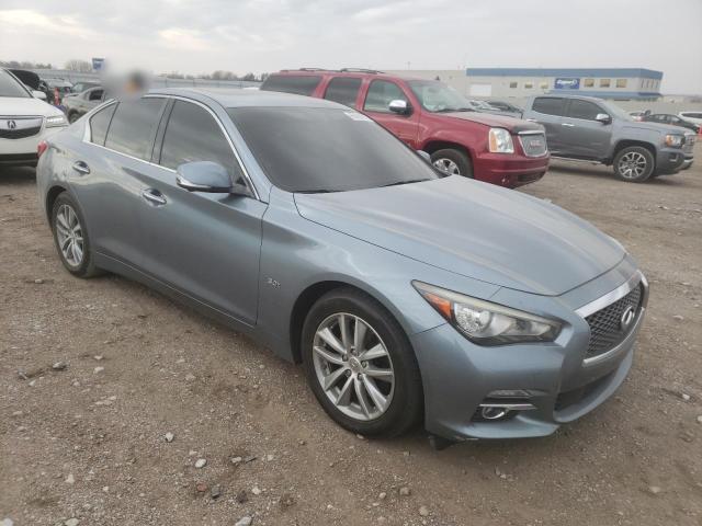 JN1EV7AP6GM300689 - 2016 INFINITI Q50 PREMIUM BLUE photo 4