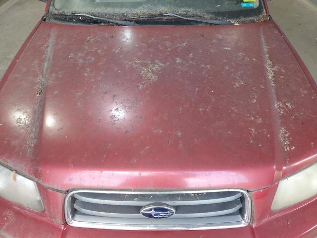 JF1SG65655H717951 - 2005 SUBARU FORESTER 2.5XS Қызыл фото 11