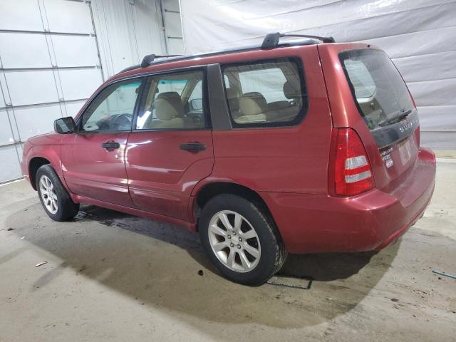 JF1SG65655H717951 - 2005 SUBARU FORESTER 2.5XS Қызыл фото 2