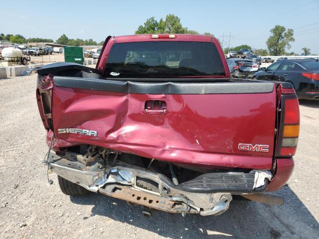 2GTEC13T261241807 - 2006 GMC NEW SIERRA C1500 BURGUNDY photo 6