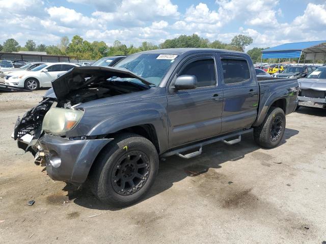 5TFJU4GN9BX007766 - 2011 TOYOTA TACOMA DOUBLE CAB PRERUNNER GRAY photo 1