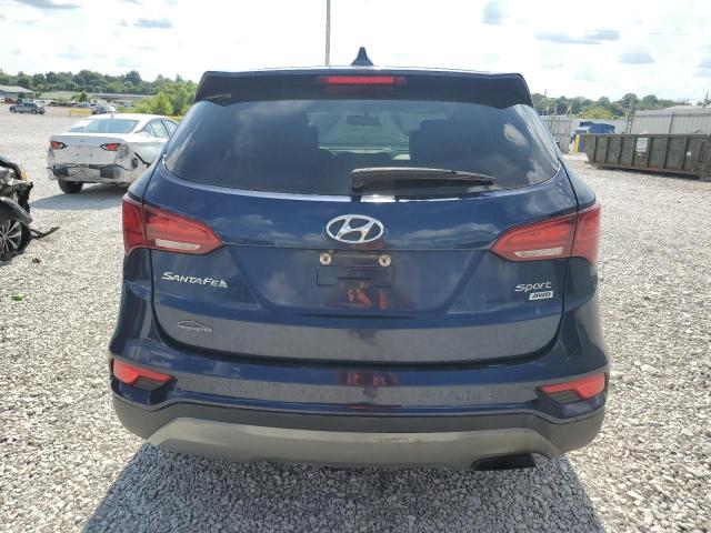 5XYZTDLB5HG449912 - 2017 HYUNDAI SANTA FE SPORT ლურჯი ფოტო 6